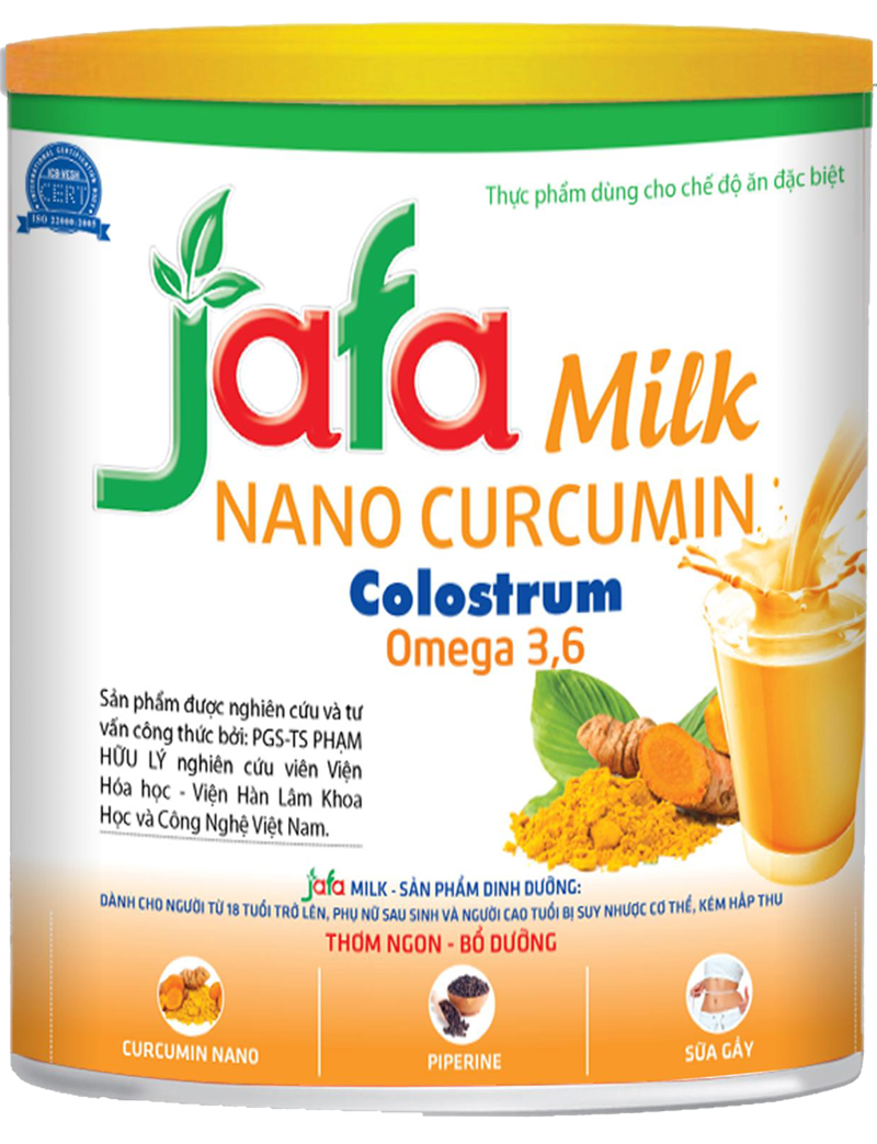 Jafa Milk Nano Curcumin